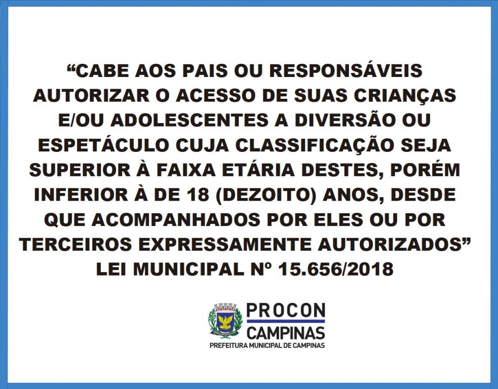 CARTAZ QR CODE Procon Campinas Site Oficial